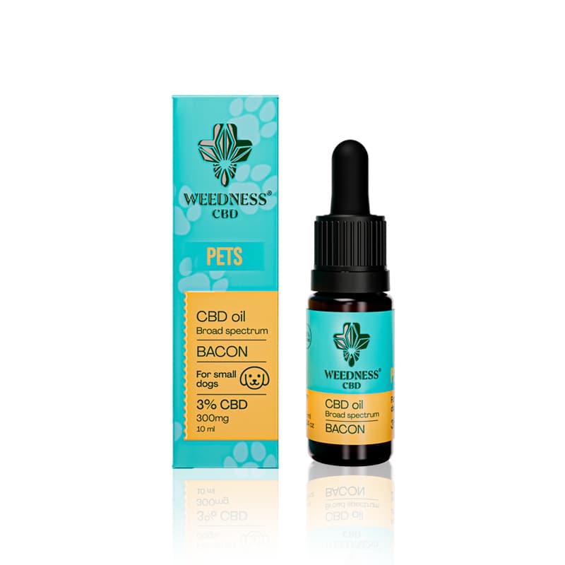Aceite CBD 3% Perros pequeños | Bacon