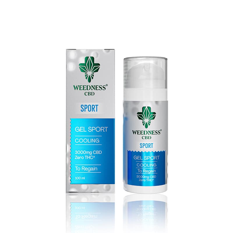 Gel Sport para Músculos y Articulaciones (Efecto frio) 3000mg CBD | 0 THC