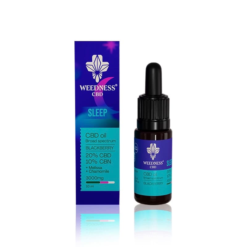Sleep Aceite CBD 20% + CBN 10% | Mora 10ml