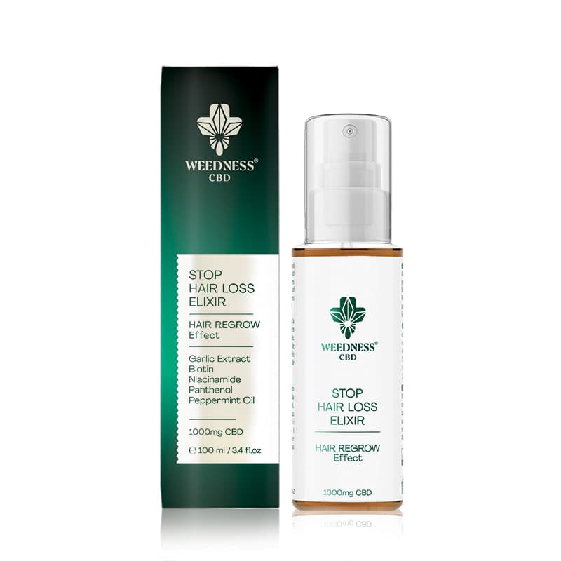 Elixir anticaída con 1000 mg de CBD