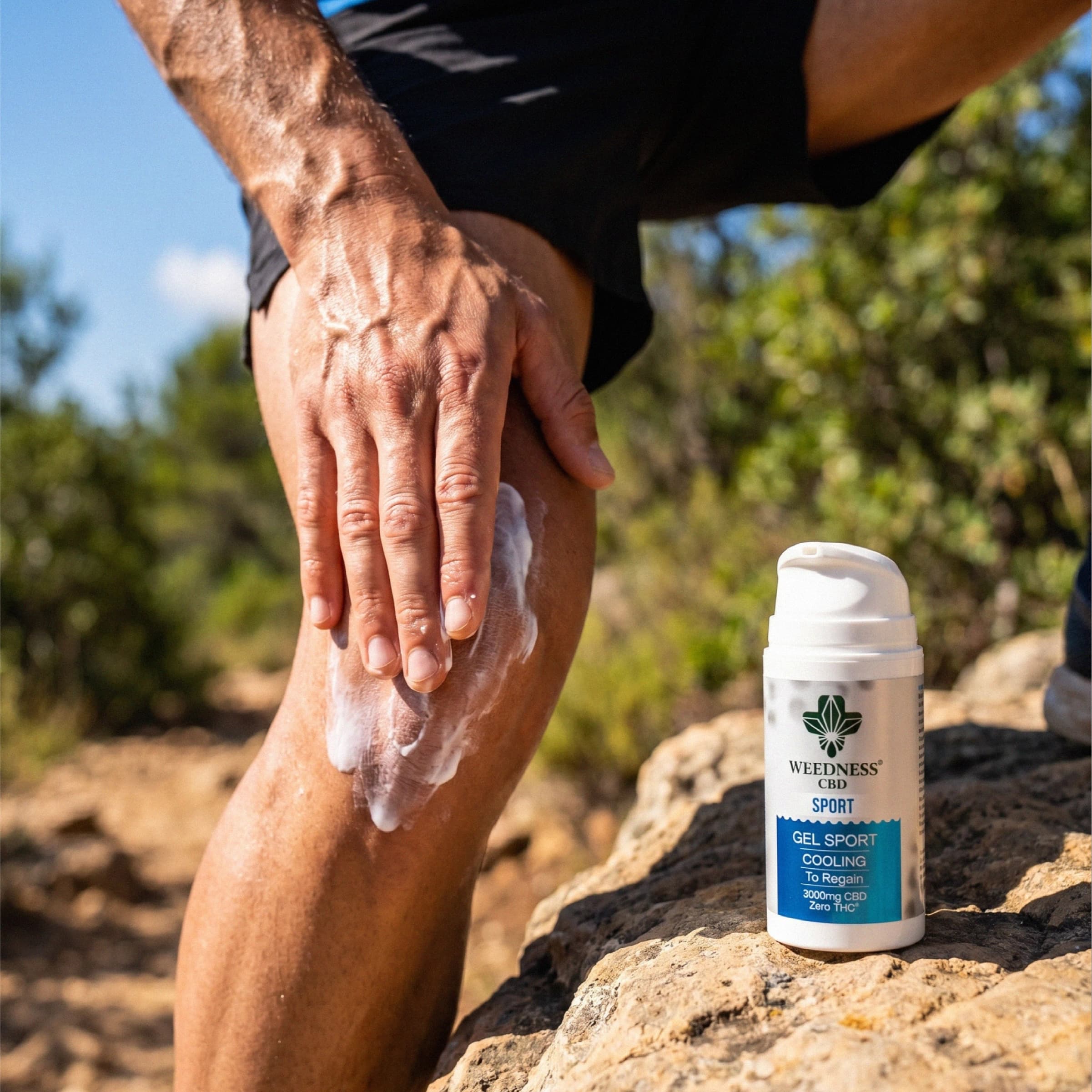 Gel Sport para Músculos y Articulaciones (Efecto frio) 3000mg CBD | 0 THC