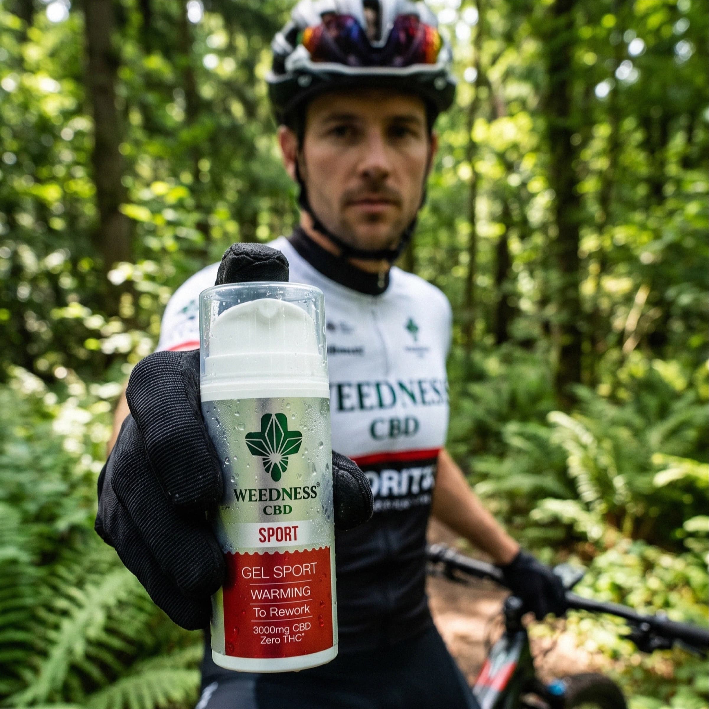 Gel Sport para Músculos y Articulaciones (Efecto calor) 3000mg CBD | 0 THC